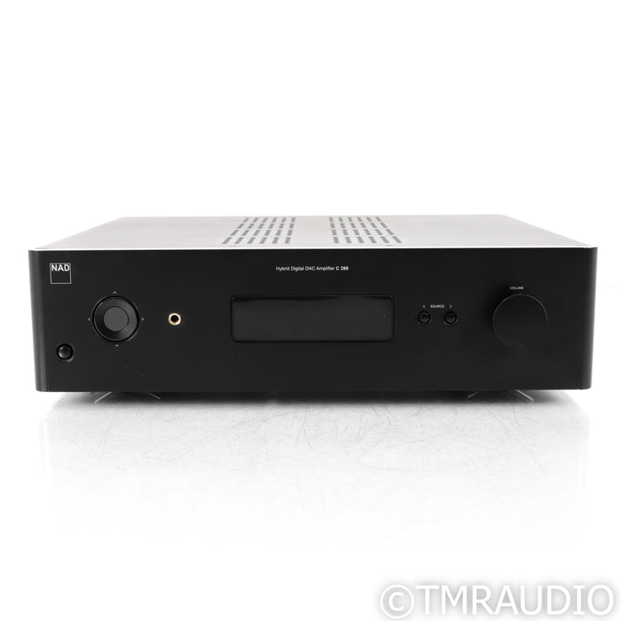 NAD Electronics C 399 Stereo Integrated Amplifier; MM Phono; BluOS-D Upgrade