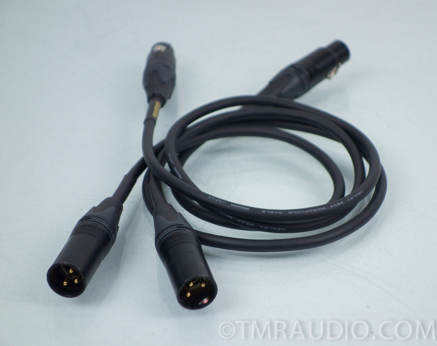 Mogami Neglex 2534 1M XLR Cables
