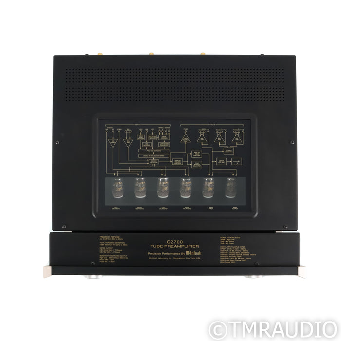 McIntosh C2700 Stereo Tube Preamplifier; MM & MC Phono