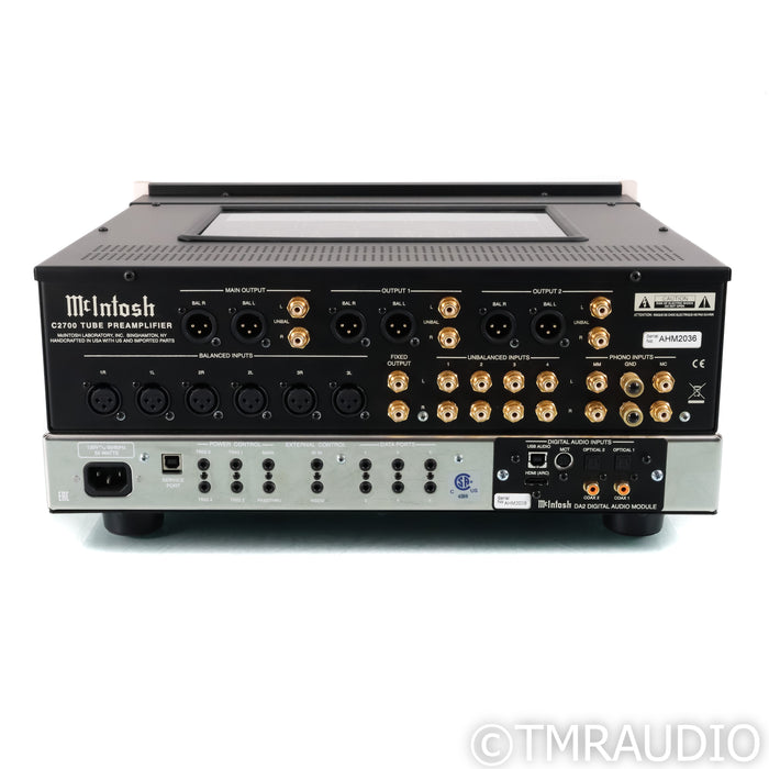 McIntosh C2700 Stereo Tube Preamplifier; MM & MC Phono