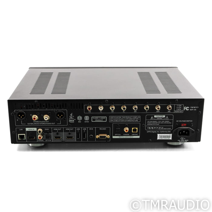 Oppo BDP-105D Universal Blu-ray Player; CD & SACD