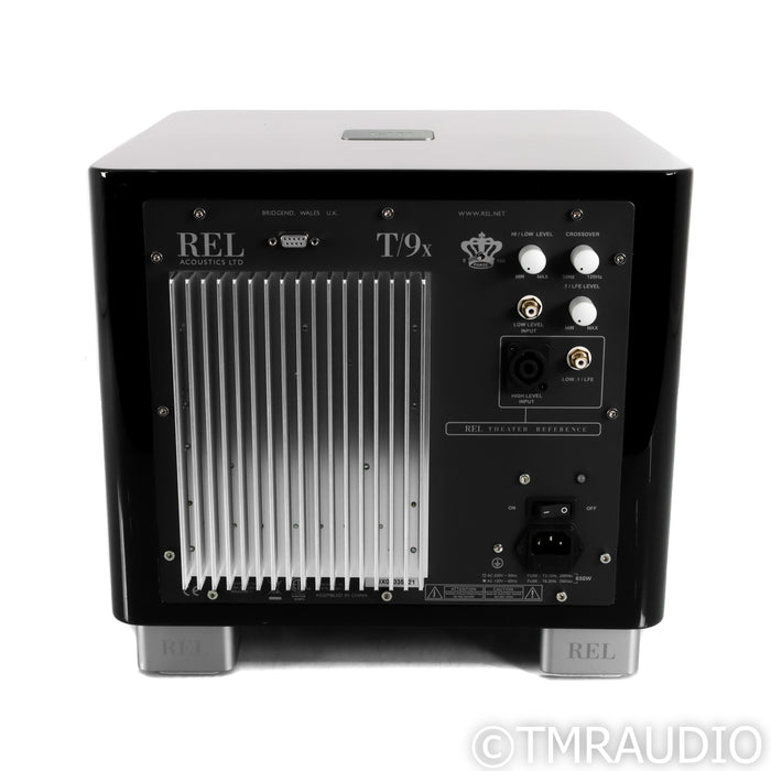 REL Acoustics T/9x 10" Powered Subwoofer; Piano Black
