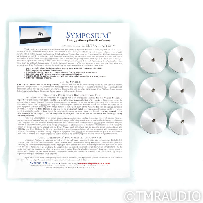 Symposium Acoustics Ultra Isolation Stand; 19" x 18"