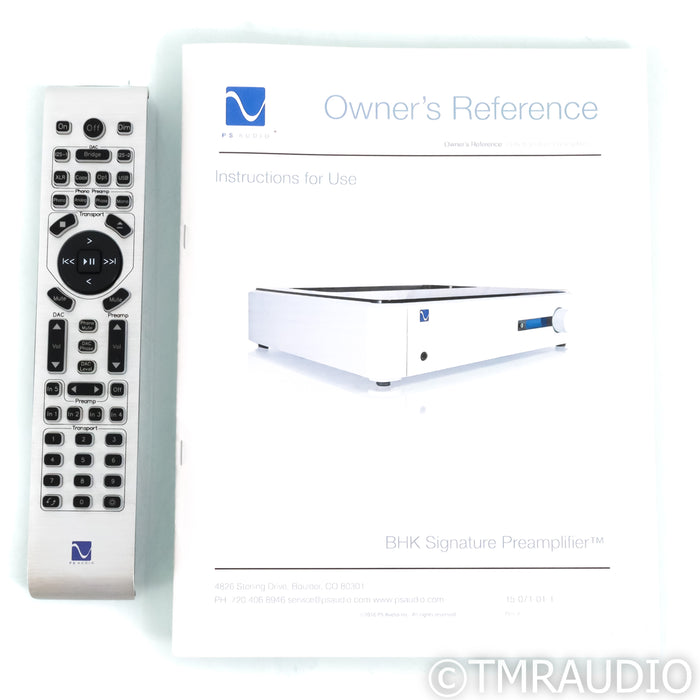 PS Audio BHK Signature Stereo Tube Hybrid Preamplifier
