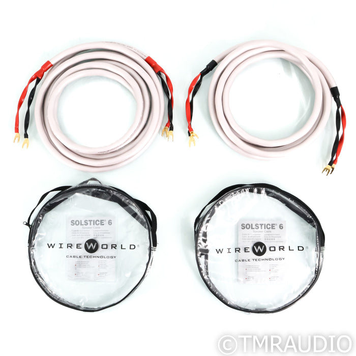 WireWorld Solstice 6 Speaker Cables; 5m Pair
