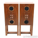 Coherent Audio GR10 Bookshelf Speakers; Pair w/ Stands