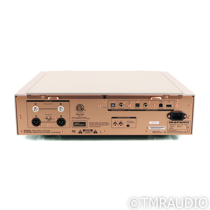 Marantz SA-10 CD & SACD Player; DAC; Champagne