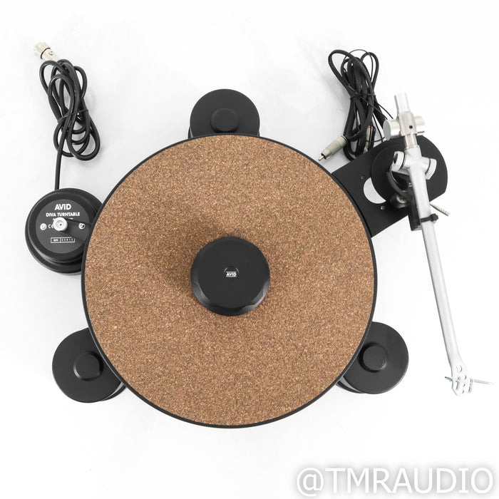 Avid Diva II SP Belt Drive Turntable; Michell TechnoArm 9.3" (No Cartridge)
