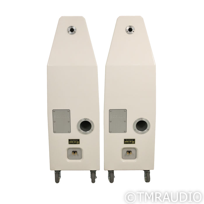 Wilson Audio Sophia Series 3 Floorstanding Speakers; White Pair