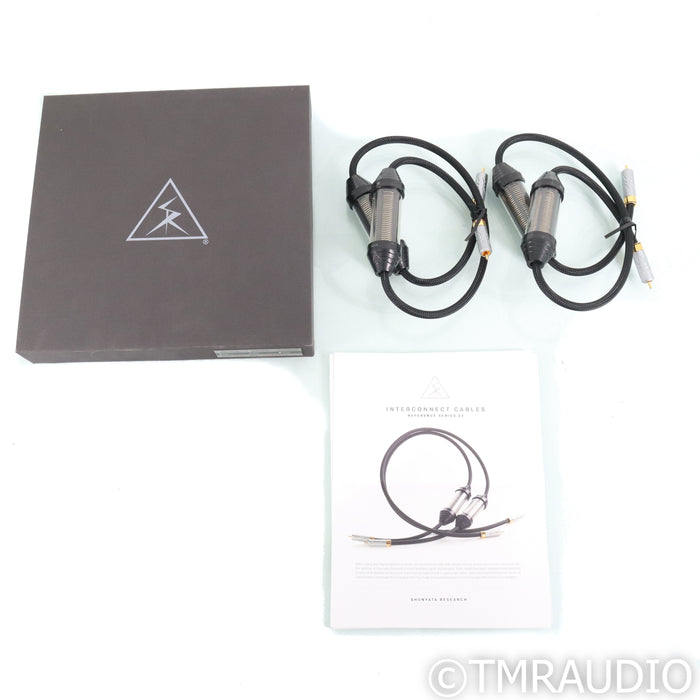 Shunyata Research Sigma V2 RCA Cables; 1m Pair Interconnects