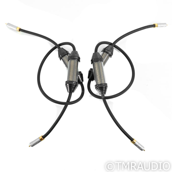 Shunyata Research Sigma V2 RCA Cables; 1m Pair Interconnects