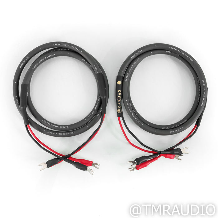 Cardas Iridium Speaker Cables; 1.5m Pair (Open Box)
