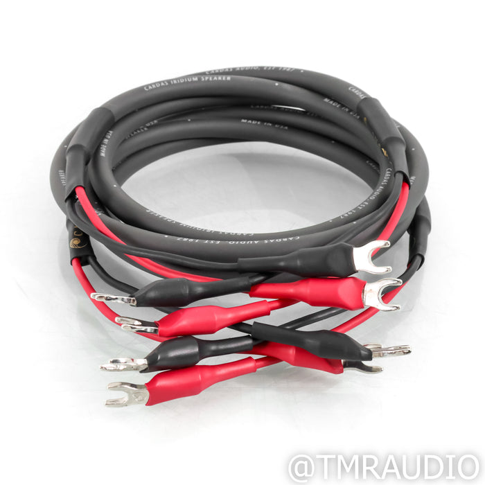 Cardas Iridium Speaker Cables; 1.5m Pair (Open Box)