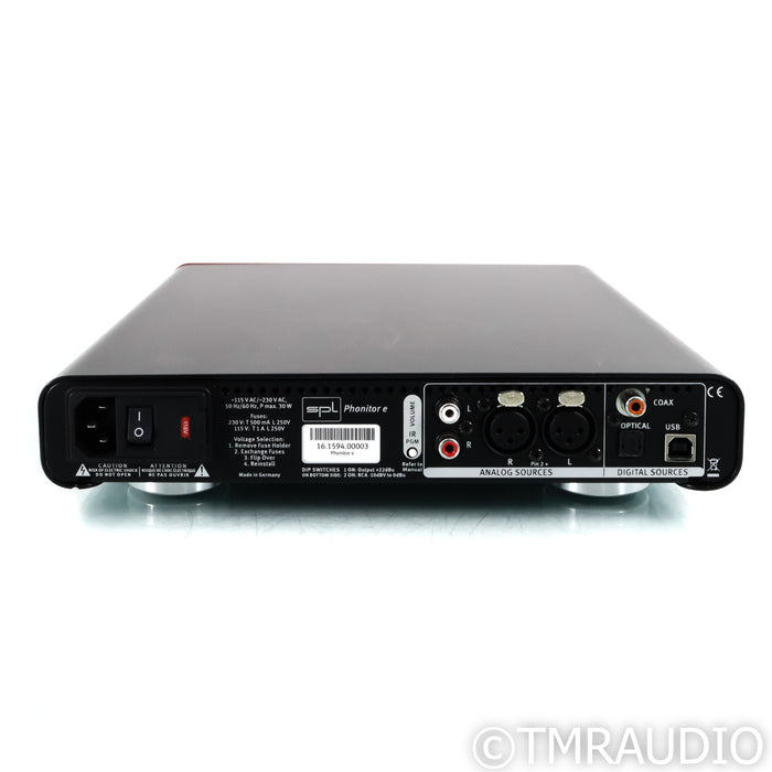 SPL Phonitor e Headphone Amplifier; w/ Digital inputs