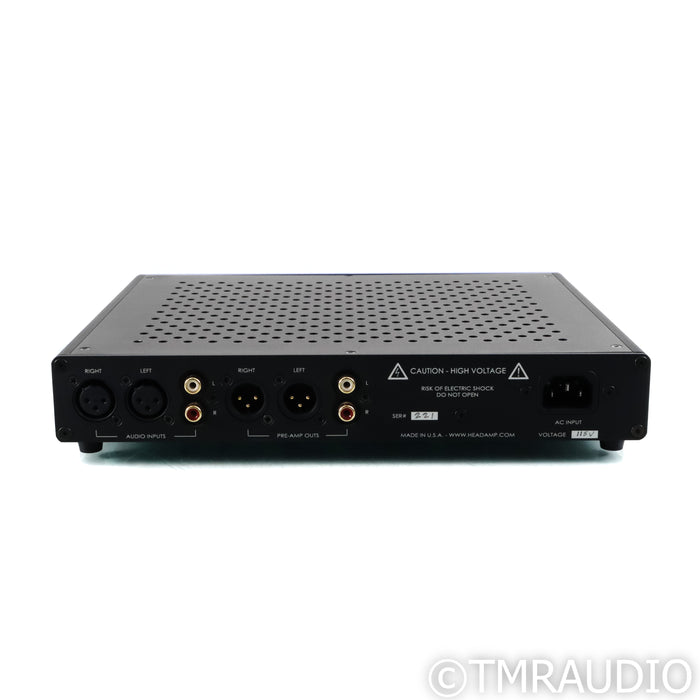 HeadAmp GS-X Mini Headphone Amplifier; Satin Blue w/ DACT Stepped Attenuator