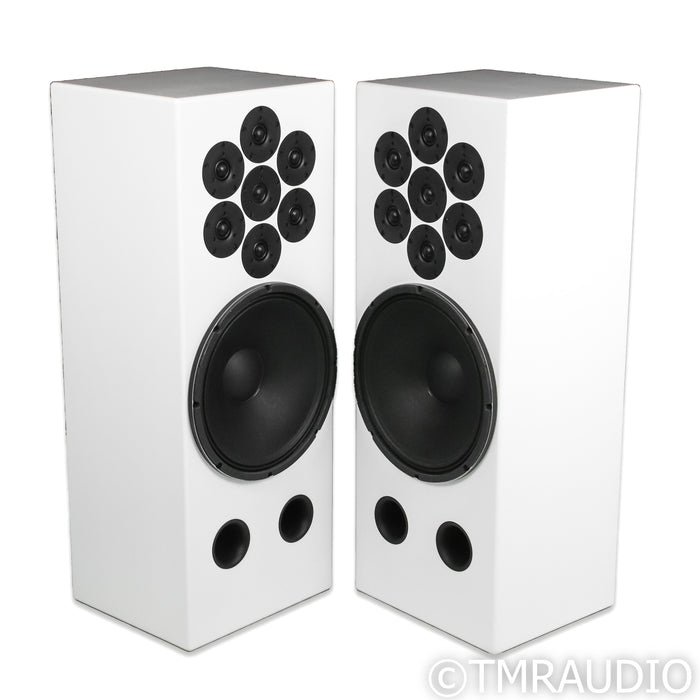 Tekton Design The Perfect Set 15 Floorstanding Speakers; White Pair; Upgraded