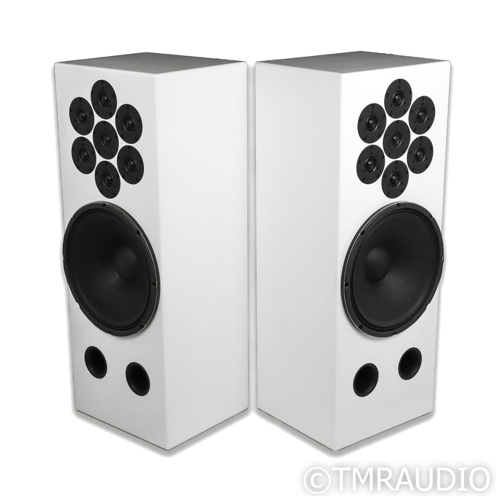 Tekton Design The Perfect Set 15 Floorstanding Speakers; White Pair; Upgraded