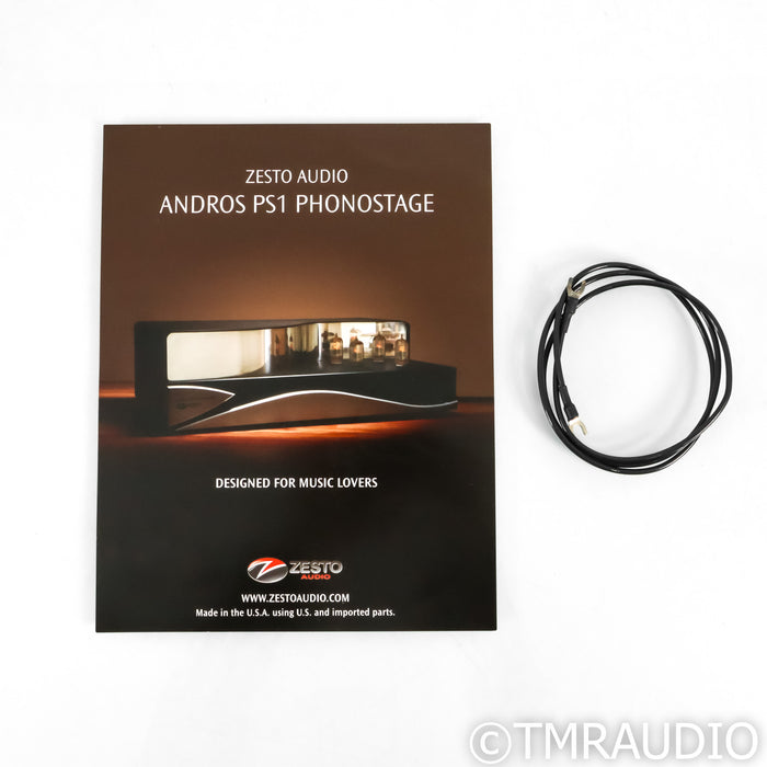 Zesto Audio Andros PS1 Tube MM & MC Phono Preamplifier