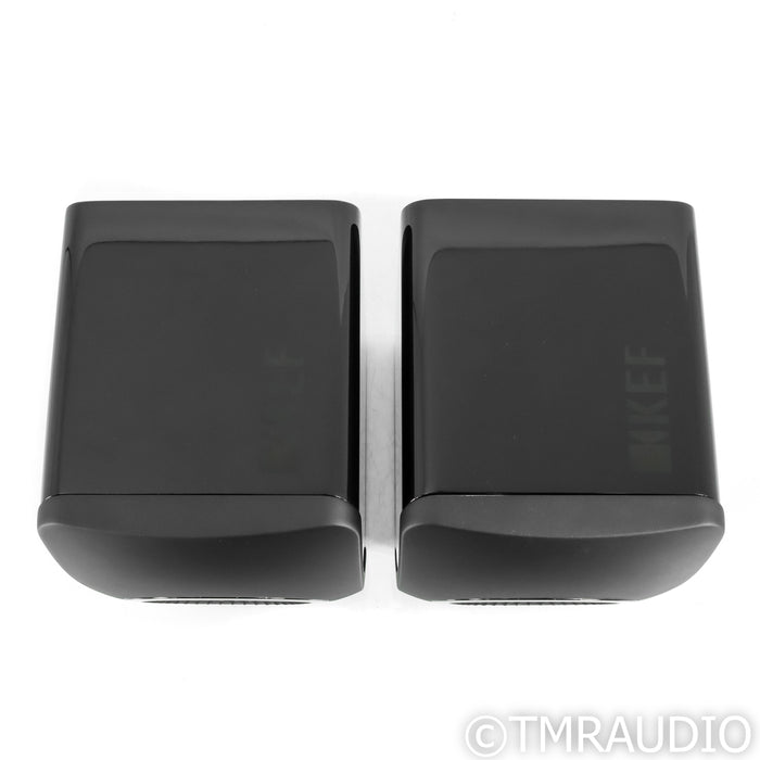 KEF LS50 Bookshelf Speakers; Black Pair