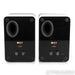 KEF LS50 Bookshelf Speakers; Black Pair