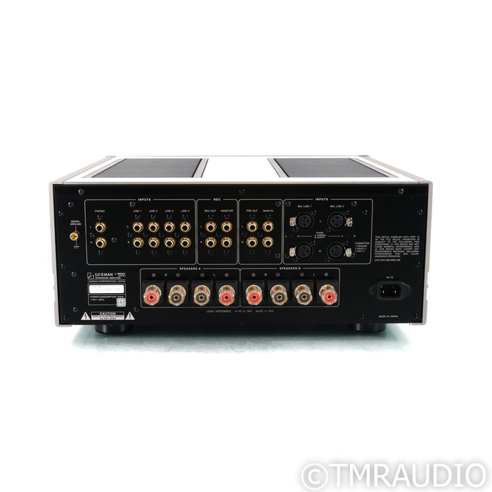 Luxman L-590AXII Stereo Integrated Amplifier; MM & MC Phono