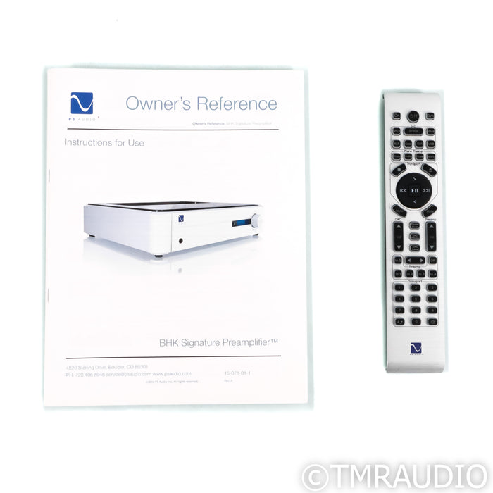 PS Audio BHK Signature Stereo Tube Hybrid Preamplifier