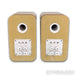 Q Acoustics Concept 300 Bookshelf Speakers; White & Light Oak Pair