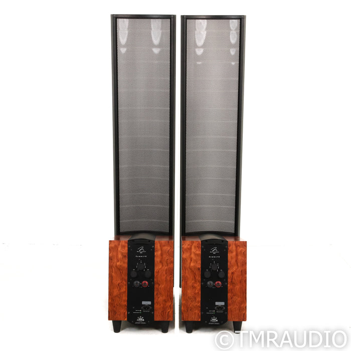 Martin Logan Summit X Electrostatic Floorstanding Speakers; Bubinga Pair