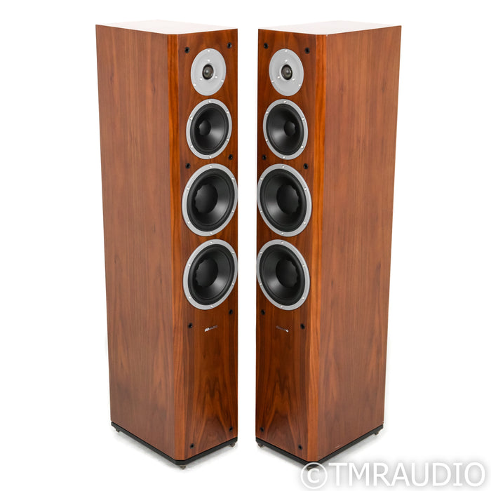 Dynaudio Focus 340 Floorstanding Speakers; Walnut Pair (No Grills)