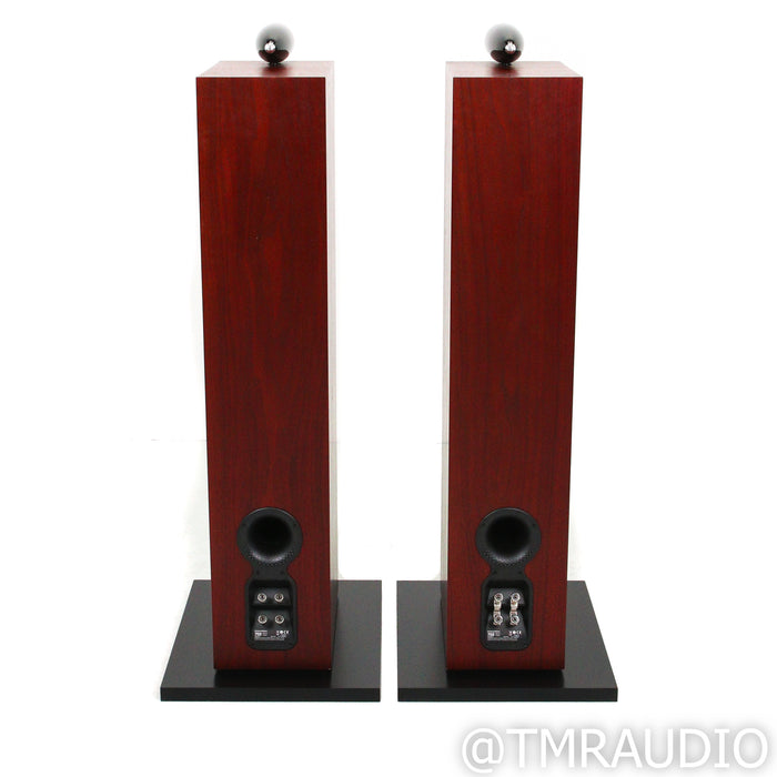 B&W 702 S2 Floorstanding Speakers; Rosenut Pair