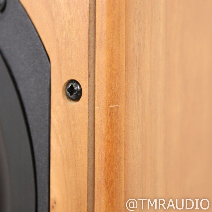 Harbeth Compact 7ES-3 Bookshelf Speakers; Cherry Pair w/ Stands