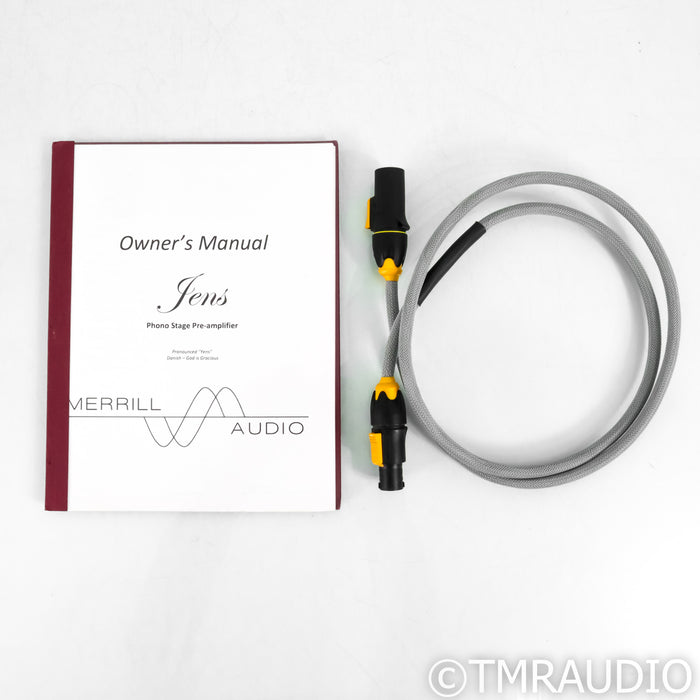 Merrill Audio Jens MC Phono Preamplifier; Kratos PSU