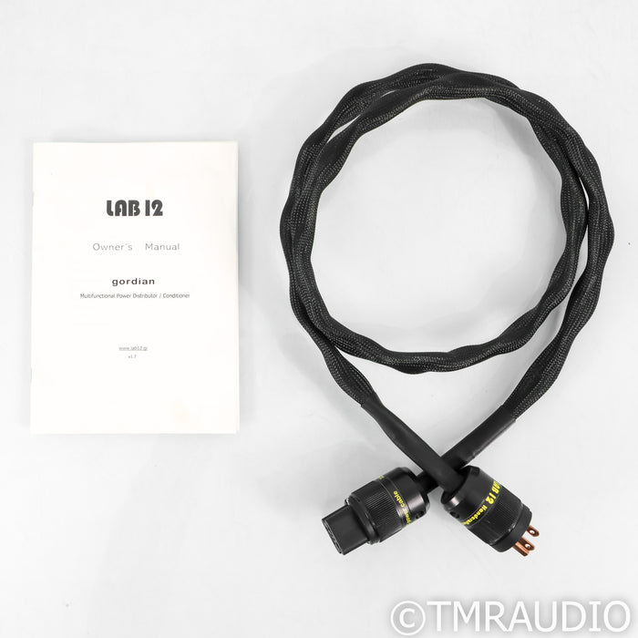 Lab12 Gordian Power Conditioner; w/ Lab12 Knack Power Cable