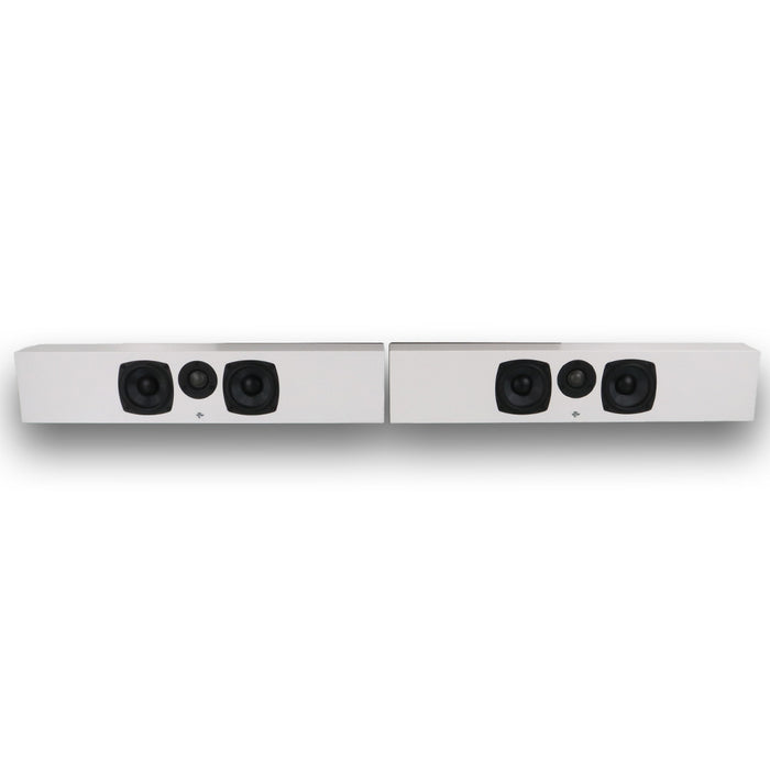 Totem Acoustic Kin Solo On-Wall Speakers; Satin White Pair