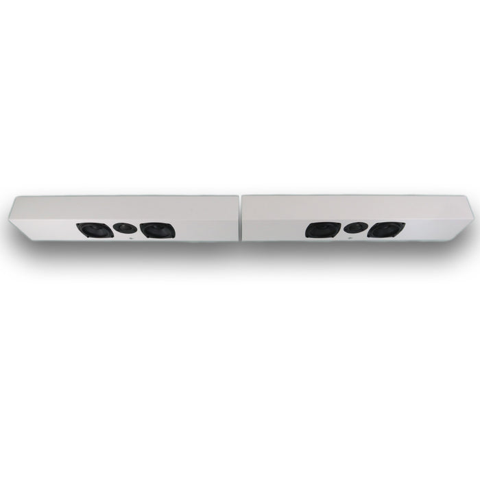 Totem Acoustic Kin Solo On-Wall Speakers; Satin White Pair