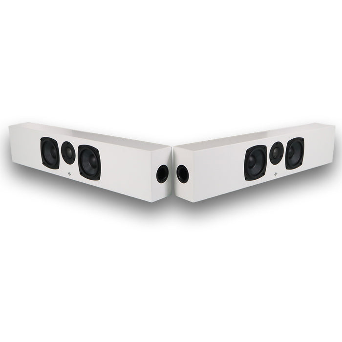 Totem Acoustic Kin Solo On-Wall Speakers; Satin White Pair