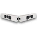 Totem Acoustic Kin Solo On-Wall Speakers; Satin White Pair