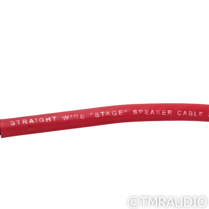 Straight Wire Stage Unterminated Speaker Cables; 3m Pair