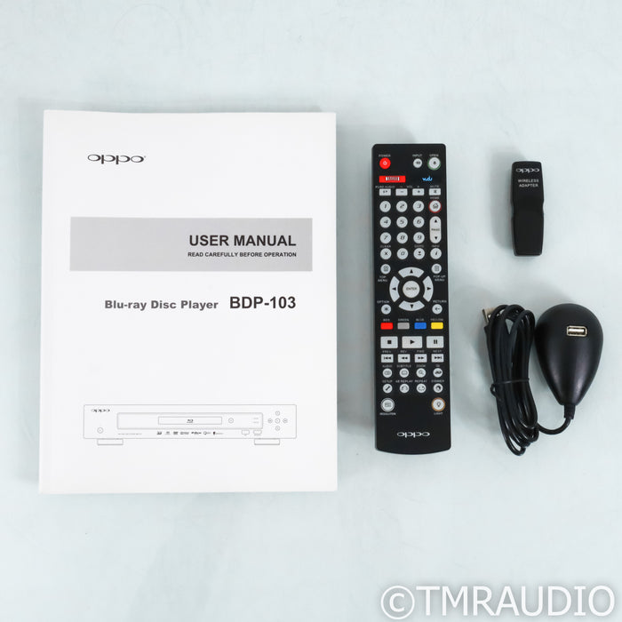 Oppo BDP-103 Universal Blu-ray Player; CD & SACD