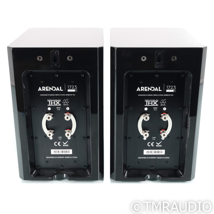 Arendal 1723 Bookshelf S THX Bookshelf Speakers; Gloss Black Pair