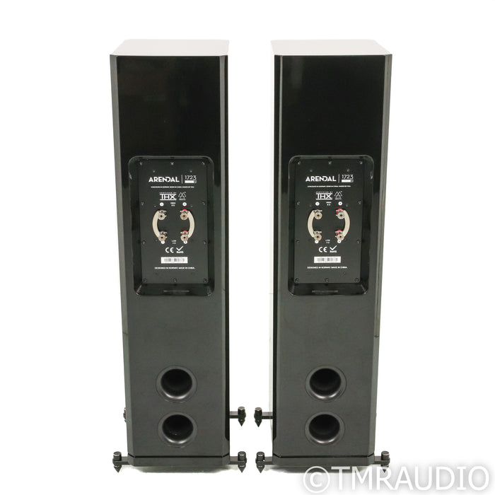 Arendal 1723 Tower S Floorstanding Speakers; Gloss Black Pair