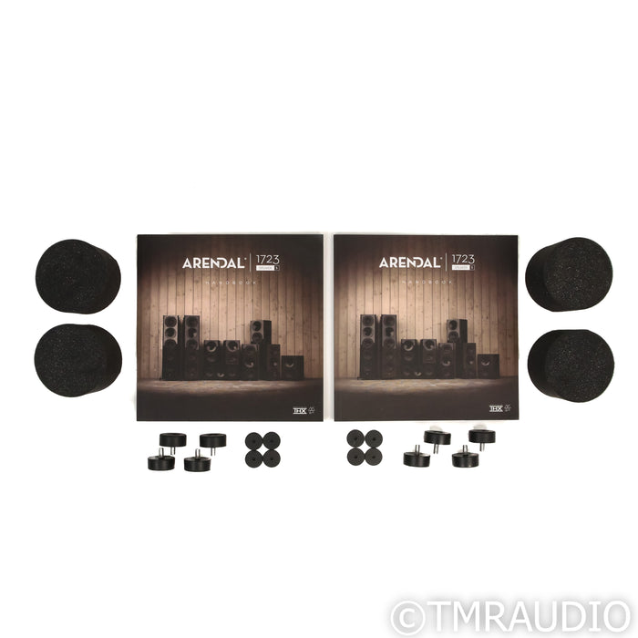 Arendal 1723 Tower S Floorstanding Speakers; Gloss Black Pair