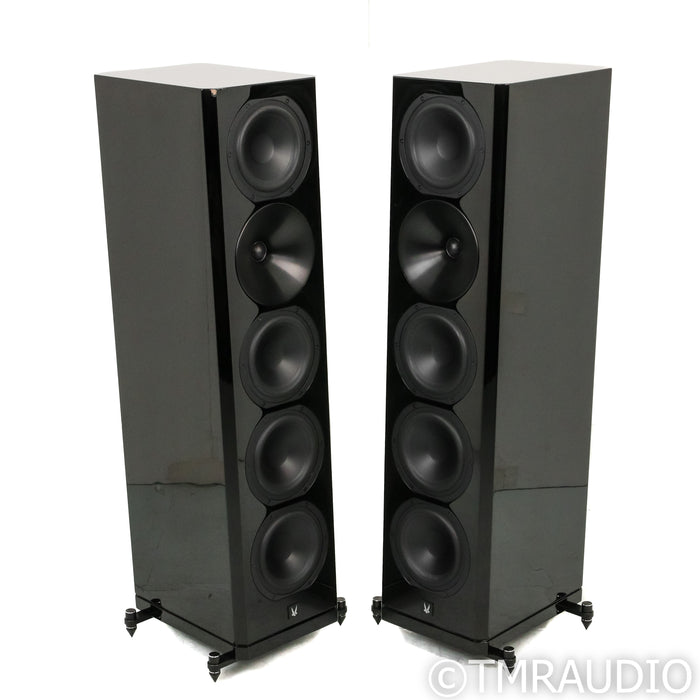 Arendal 1723 Tower S Floorstanding Speakers; Gloss Black Pair
