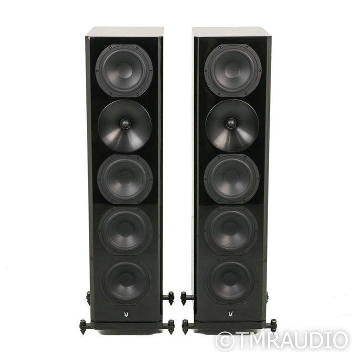 Arendal 1723 Tower S Floorstanding Speakers; Gloss Black Pair