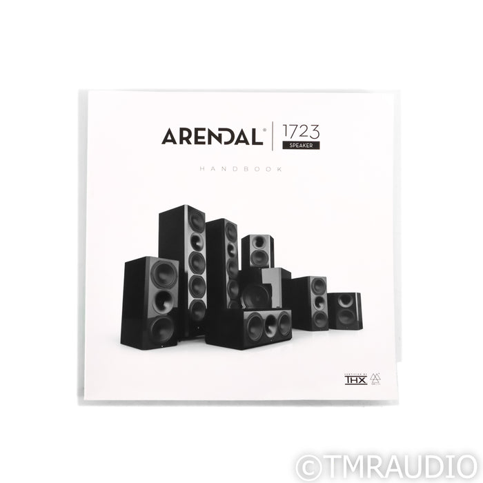 Arendal 1723 Center THX Center Channel Speaker; Gloss Black