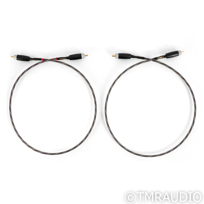Audience OHNO RCA Cables; 0.75m Pair Interconnects (Open Box)