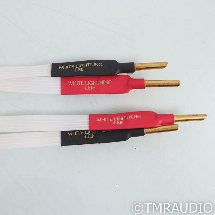 Nordost White Lightning Speaker Cables; 2.5m Pair; BFA to BFA