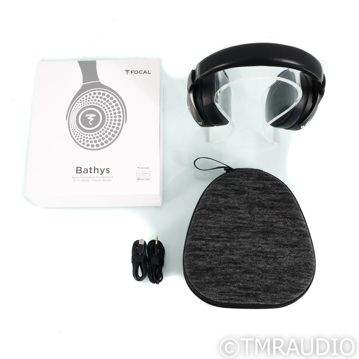 Focal Bathys Closed Back Wireless Headphones; Black Silver (Used)