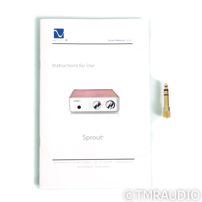 PS Audio Sprout Stereo Integrated Amplifier; MM Phono