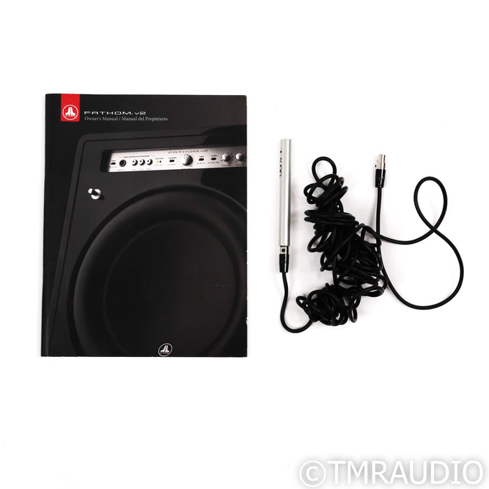 JL Audio Fathom F110 v2 10" Powered Subwoofer; Gloss Black